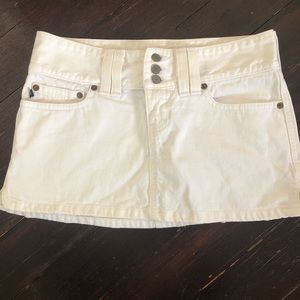 Vintage Abercrombie & Fitch Jean Mini Skirt